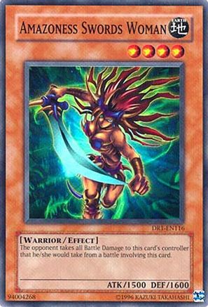 Amazoness Swords Woman (DR1-EN116) - Dark Revelation Volume 1 Unlimited Dark Revelation Volume 1 Yugioh Single  Squirtle Squad Card Shop.