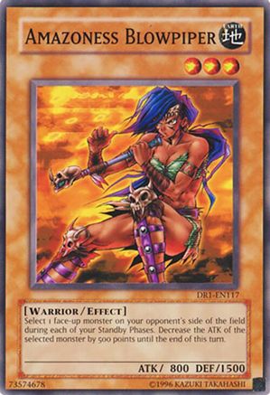 Amazoness Blowpiper (DR1-EN117) - Dark Revelation Volume 1 Unlimited Dark Revelation Volume 1 Yugioh Single  Squirtle Squad Card Shop.