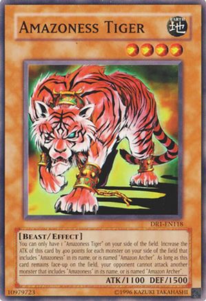 Amazoness Tiger (DR1-EN118) - Dark Revelation Volume 1 Unlimited Dark Revelation Volume 1 Yugioh Single  Squirtle Squad Card Shop.