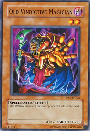 Old Vindictive Magician (DR1-EN122) - Dark Revelation Volume 1 Unlimited Dark Revelation Volume 1 Yugioh Single  Squirtle Squad Card Shop.