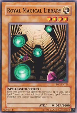 Royal Magical Library (DR1-EN129) - Dark Revelation Volume 1 Unlimited Dark Revelation Volume 1 Yugioh Single  Squirtle Squad Card Shop.