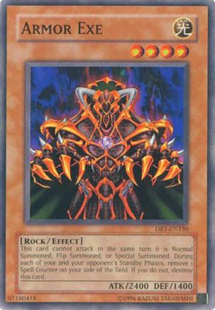 Armor Exe (DR1-EN130) - Dark Revelation Volume 1 Unlimited Dark Revelation Volume 1 Yugioh Single  Squirtle Squad Card Shop.