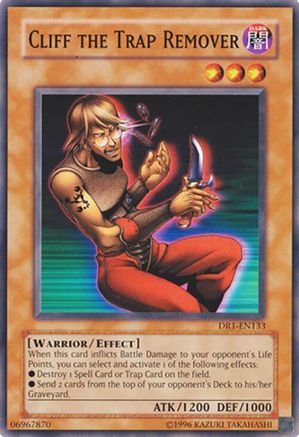 Cliff the Trap Remover (DR1-EN133) - Dark Revelation Volume 1 Unlimited Dark Revelation Volume 1 Yugioh Single  Squirtle Squad Card Shop.
