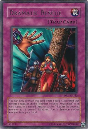 Dramatic Rescue (DR1-EN152) - Dark Revelation Volume 1 Unlimited Dark Revelation Volume 1 Yugioh Single  Squirtle Squad Card Shop.