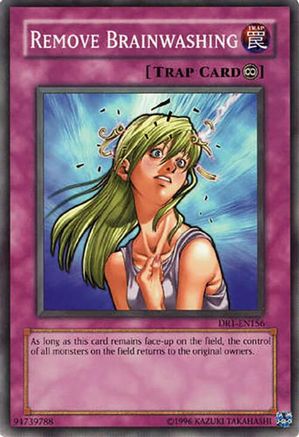 Remove Brainwashing (DR1-EN156) - Dark Revelation Volume 1 Unlimited Dark Revelation Volume 1 Yugioh Single  Squirtle Squad Card Shop.