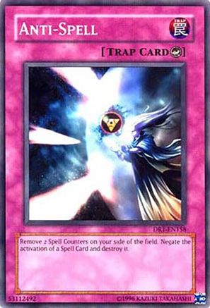 Anti-Spell (DR1-EN158) - Dark Revelation Volume 1 Unlimited Dark Revelation Volume 1 Yugioh Single  Squirtle Squad Card Shop.