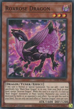 Roxrose Dragon (LIOV-EN009) - Lightning Overdrive 1st Edition Lightning Overdrive Yugioh Single  Squirtle Squad Card Shop.