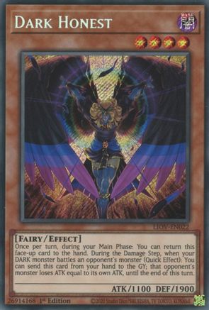 Dark Honest (LIOV-EN022) - Lightning Overdrive 1st Edition Lightning Overdrive Yugioh Single  Squirtle Squad Card Shop.
