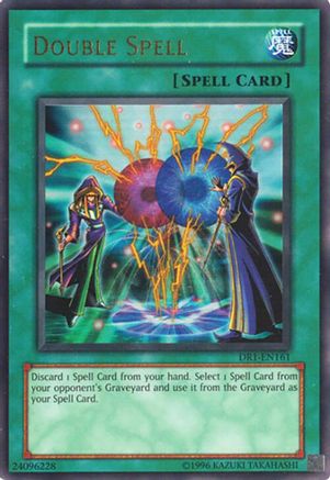 Double Spell (DR1-EN161) - Dark Revelation Volume 1 Unlimited Dark Revelation Volume 1 Yugioh Single  Squirtle Squad Card Shop.
