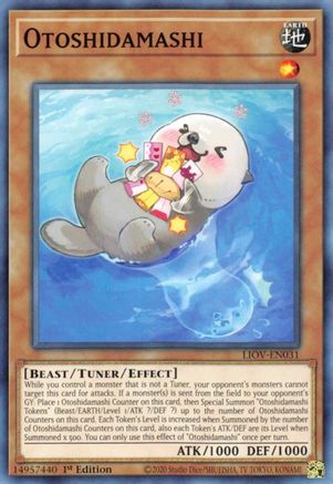 Otoshidamashi (LIOV-EN031) - Lightning Overdrive 1st Edition Lightning Overdrive Yugioh Single  Squirtle Squad Card Shop.