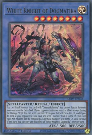 White Knight of Dogmatika (LIOV-EN032) - Lightning Overdrive 1st Edition Lightning Overdrive Yugioh Single  Squirtle Squad Card Shop.