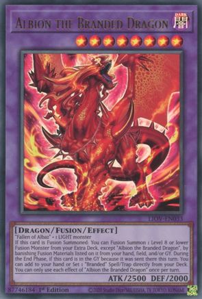 Albion the Branded Dragon (LIOV-EN033) - Lightning Overdrive 1st Edition Lightning Overdrive Yugioh Single  Squirtle Squad Card Shop.