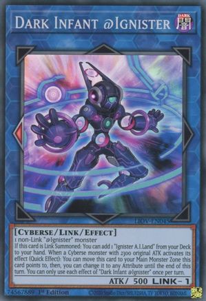 Dark Infant @Ignister (LIOV-EN045) - Lightning Overdrive 1st Edition Lightning Overdrive Yugioh Single  Squirtle Squad Card Shop.