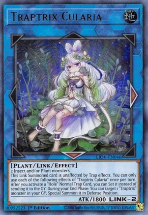 Traptrix Cularia (LIOV-EN046) - Lightning Overdrive 1st Edition Lightning Overdrive Yugioh Single  Squirtle Squad Card Shop.