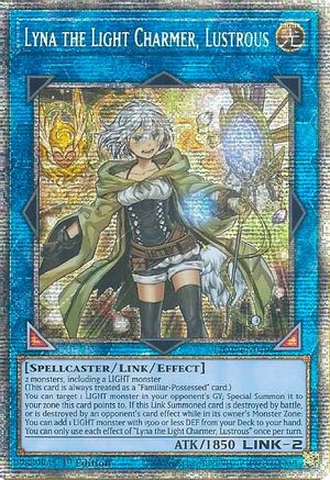 Lyna the Light Charmer, Lustrous (Starlight Rare) (LIOV-EN049) - Lightning Overdrive 1st Edition Lightning Overdrive Yugioh Single  Squirtle Squad Card Shop.