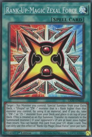 Rank-Up-Magic Zexal Force (LIOV-EN050) - Lightning Overdrive 1st Edition Lightning Overdrive Yugioh Single  Squirtle Squad Card Shop.