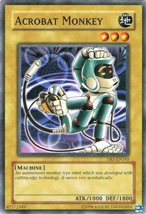 Acrobat Monkey (DR1-EN165) - Dark Revelation Volume 1 Unlimited Dark Revelation Volume 1 Yugioh Single  Squirtle Squad Card Shop.