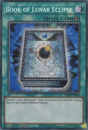 Book of Lunar Eclipse (LIOV-EN064) - Lightning Overdrive 1st Edition Lightning Overdrive Yugioh Single  Squirtle Squad Card Shop.