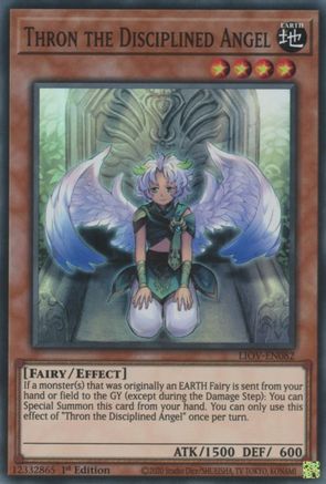 Thron the Disciplined Angel (LIOV-EN082) - Lightning Overdrive 1st Edition Lightning Overdrive Yugioh Single  Squirtle Squad Card Shop.