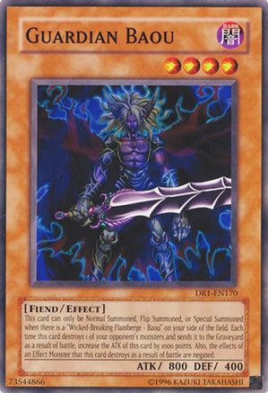 Guardian Baou (DR1-EN170) - Dark Revelation Volume 1 Unlimited Dark Revelation Volume 1 Yugioh Single  Squirtle Squad Card Shop.