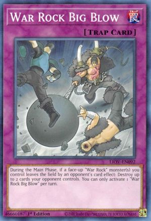 War Rock Big Blow (LIOV-EN092) - Lightning Overdrive 1st Edition Lightning Overdrive Yugioh Single  Squirtle Squad Card Shop.