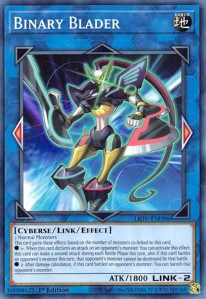 Binary Blader (LIOV-EN096) - Lightning Overdrive 1st Edition Lightning Overdrive Yugioh Single  Squirtle Squad Card Shop.