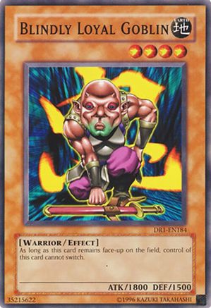 Blindly Loyal Goblin (DR1-EN184) - Dark Revelation Volume 1 Unlimited Dark Revelation Volume 1 Yugioh Single  Squirtle Squad Card Shop.