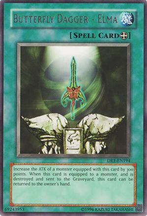 Butterfly Dagger - Elma (DR1-EN194) - Dark Revelation Volume 1 Unlimited Dark Revelation Volume 1 Yugioh Single  Squirtle Squad Card Shop.