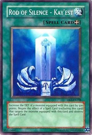 Rod of Silence - Kay'est (DR1-EN198) - Dark Revelation Volume 1 Unlimited Dark Revelation Volume 1 Yugioh Single  Squirtle Squad Card Shop.