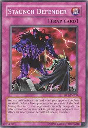 Staunch Defender (DR1-EN208) - Dark Revelation Volume 1 Unlimited Dark Revelation Volume 1 Yugioh Single  Squirtle Squad Card Shop.