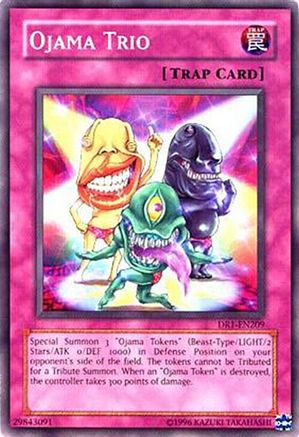 Ojama Trio (DR1-EN209) - Dark Revelation Volume 1 Unlimited Dark Revelation Volume 1 Yugioh Single  Squirtle Squad Card Shop.