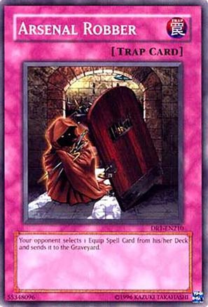 Arsenal Robber (DR1-EN210) - Dark Revelation Volume 1 Unlimited Dark Revelation Volume 1 Yugioh Single  Squirtle Squad Card Shop.