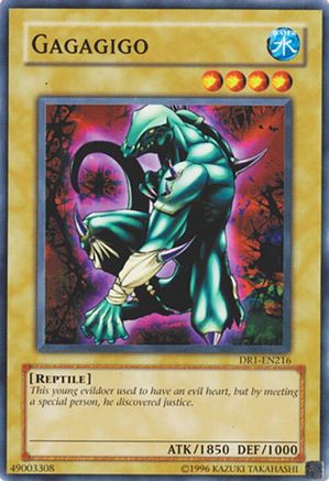 Gagagigo (DR1-EN216) - Dark Revelation Volume 1 Unlimited Dark Revelation Volume 1 Yugioh Single  Squirtle Squad Card Shop.
