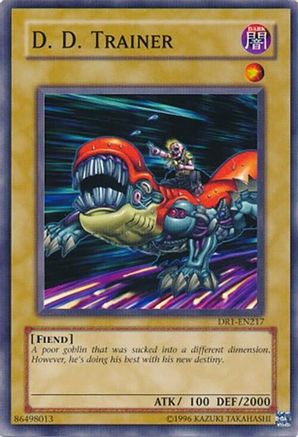 D.D. Trainer (DR1-EN217) - Dark Revelation Volume 1 Unlimited Dark Revelation Volume 1 Yugioh Single  Squirtle Squad Card Shop.