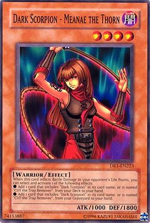Dark Scorpion - Meanae the Thorn (DR1-EN223) - Dark Revelation Volume 1 Unlimited Dark Revelation Volume 1 Yugioh Single  Squirtle Squad Card Shop.
