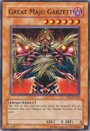 Great Maju Garzett (DR1-EN225) - Dark Revelation Volume 1 Unlimited Dark Revelation Volume 1 Yugioh Single  Squirtle Squad Card Shop.