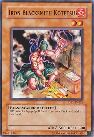 Iron Blacksmith Kotetsu (DR1-EN226) - Dark Revelation Volume 1 Unlimited Dark Revelation Volume 1 Yugioh Single  Squirtle Squad Card Shop.