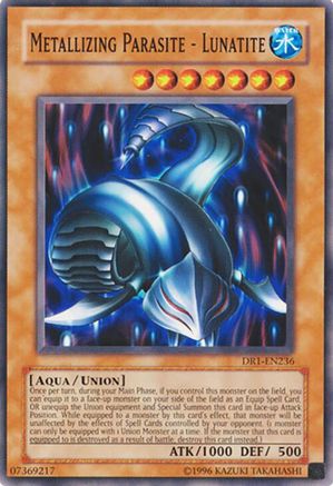 Metallizing Parasite - Lunatite (DR1-EN236) - Dark Revelation Volume 1 Unlimited Dark Revelation Volume 1 Yugioh Single  Squirtle Squad Card Shop.