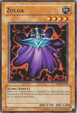 Zolga (DR1-EN241) - Dark Revelation Volume 1 Unlimited Dark Revelation Volume 1 Yugioh Single  Squirtle Squad Card Shop.