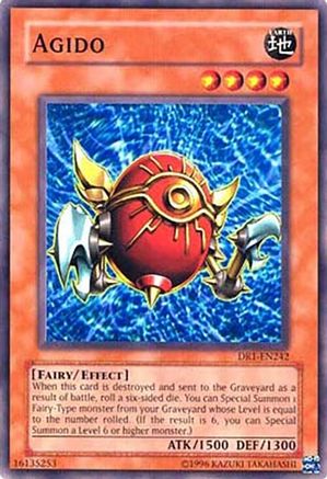 Agido (DR1-EN242) - Dark Revelation Volume 1 Unlimited Dark Revelation Volume 1 Yugioh Single  Squirtle Squad Card Shop.