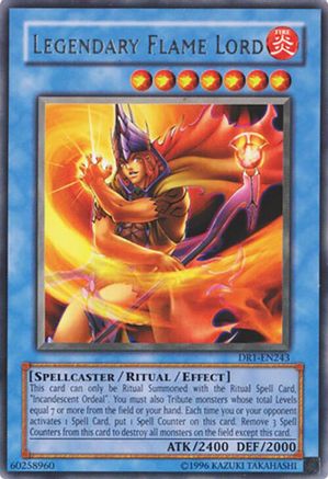 Legendary Flame Lord (DR1-EN243) - Dark Revelation Volume 1 Unlimited Dark Revelation Volume 1 Yugioh Single  Squirtle Squad Card Shop.