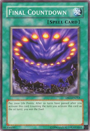 Final Countdown (DR1-EN253) - Dark Revelation Volume 1 Unlimited Dark Revelation Volume 1 Yugioh Single  Squirtle Squad Card Shop.