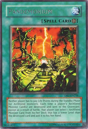 Pandemonium (DR1-EN256) - Dark Revelation Volume 1 Unlimited Dark Revelation Volume 1 Yugioh Single  Squirtle Squad Card Shop.