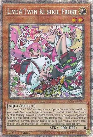 Live Twin Ki-sikil Frost (Starlight Rare) (LIOV-EN017) - Lightning Overdrive 1st Edition Lightning Overdrive Yugioh Single  Squirtle Squad Card Shop.