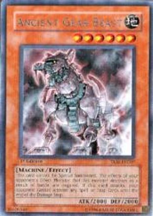 Ancient Gear Beast (TLM-EN007) - The Lost Millennium 1st Edition The Lost Millennium Yugioh Single  Squirtle Squad Card Shop.