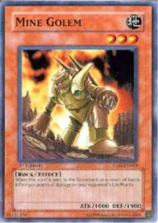 Mine Golem (TLM-EN018) - The Lost Millennium 1st Edition The Lost Millennium Yugioh Single  Squirtle Squad Card Shop.