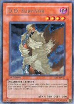 D.D. Survivor (TLM-EN023) - The Lost Millennium Unlimited The Lost Millennium Yugioh Single  Squirtle Squad Card Shop.