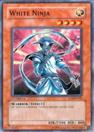 White Ninja (TLM-EN025) - The Lost Millennium 1st Edition The Lost Millennium Yugioh Single  Squirtle Squad Card Shop.