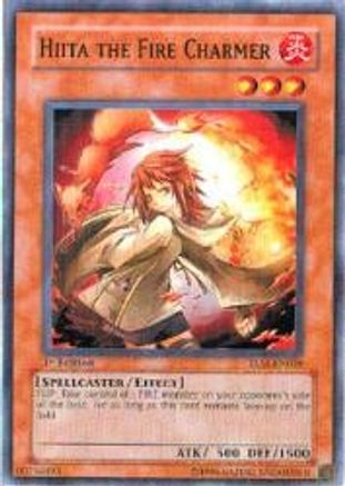 Hiita the Fire Charmer (TLM-EN028) - The Lost Millennium Unlimited The Lost Millennium Yugioh Single  Squirtle Squad Card Shop.