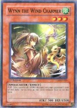 Wynn the Wind Charmer (TLM-EN029) - The Lost Millennium 1st Edition The Lost Millennium Yugioh Single  Squirtle Squad Card Shop.